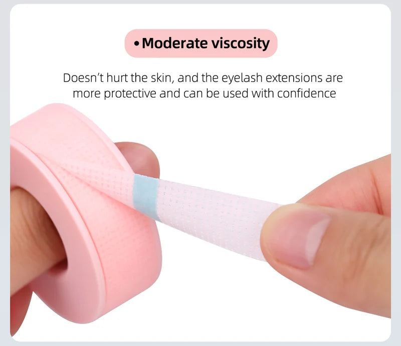 Breathable Silicone Gel Tape for Sensitive Skin - Multi-Use Eye Pads & Makeup Patches