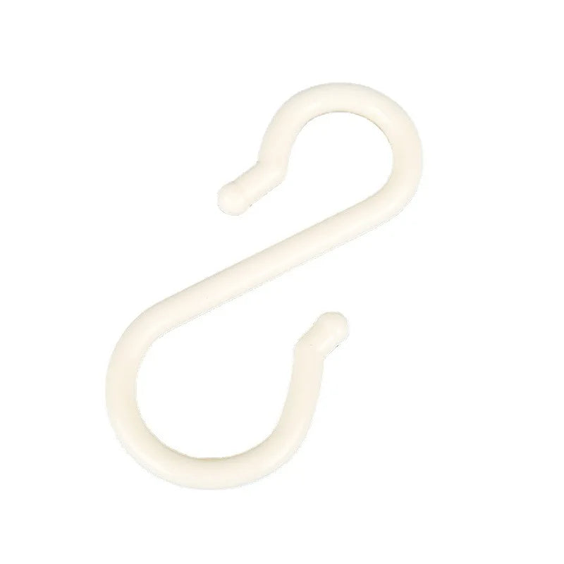 Multi-purpose S-Shaped Door Hooks Set - Closet, Kitchen, Bathroom, Portable