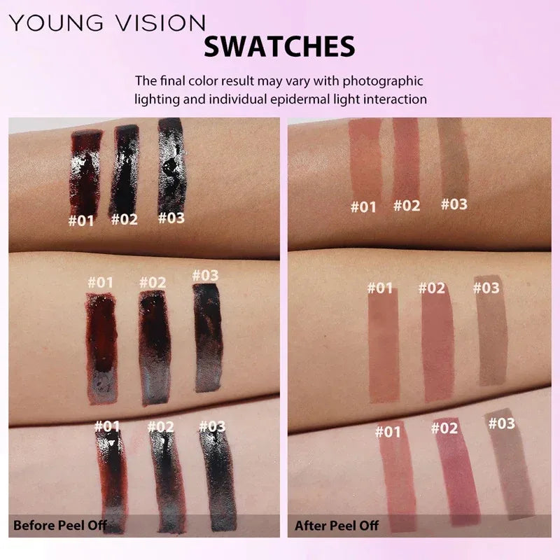 3-Piece Waterproof Lip Gloss Set - Long Lasting Lipstick for Any Occasion