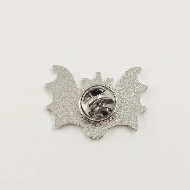 Halloween Bat Enamel Brooch Star Moon Lapel Pin Cute Animal Jewelry Gift