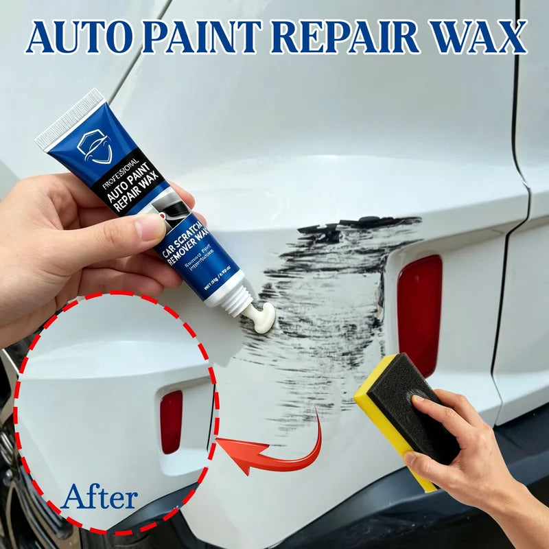 Car Scratch Repair Kit for Paint Touch-Up and Polishing - Multiple Colors