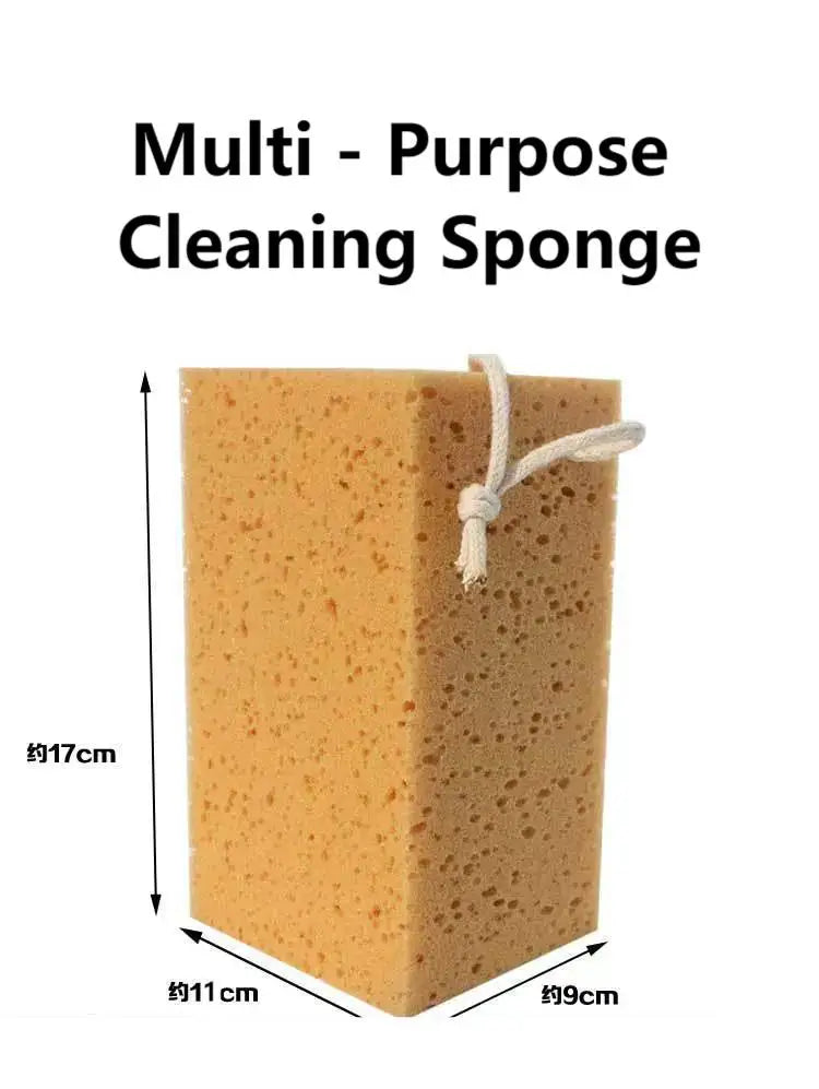 Large Honeycomb Car Wash Sponge Block for Vehicle & Home Cleaning