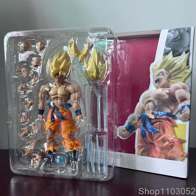 Dragon Ball Z Son Gokul Action Figure SHFiguarts Super Saiyan Anime Collectible Toy