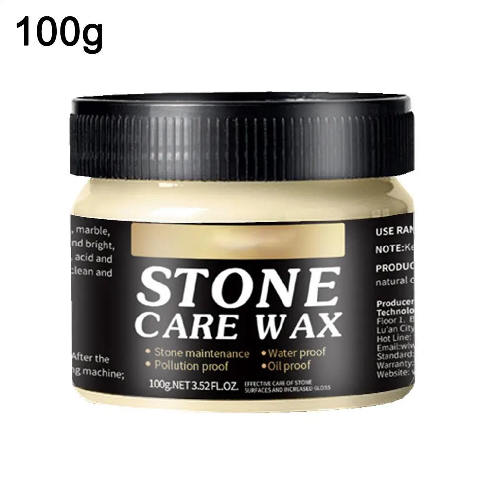 Stone Polishing Wax 100g for Granite Marble Tile Stone Care Waterproof Polish