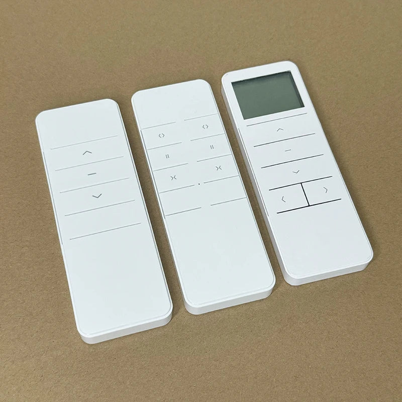 RF 433.92 MHz Smart Curtain Remote Control for Electric Motor - Fixed Code