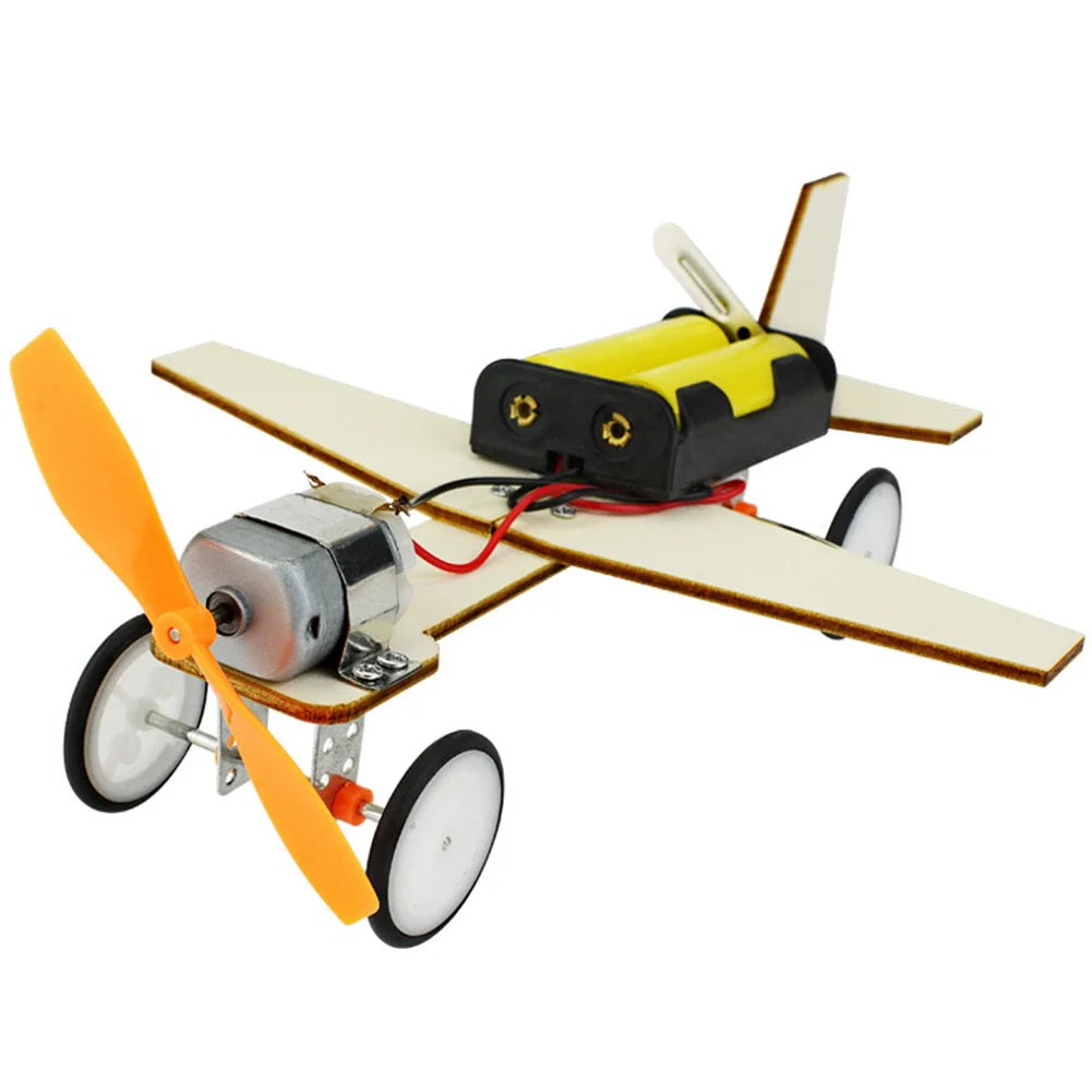 Educational DIY Wooden Boat Model Kit for Kids STEM Science Experiments