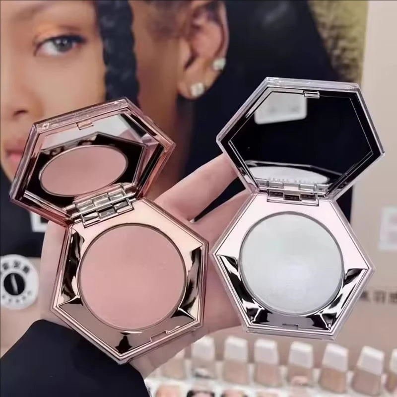 Face Powder & Contour Stick Set - Portable Makeup with Multiple Colors