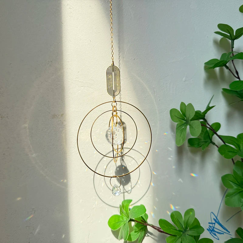 Outdoor Crystal Light Catcher Hanging Decoration - Window & Garden Decor