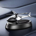 Solar Aircraft Car Interior Decoration Ornament - Eco-Friendly Desktop Gift