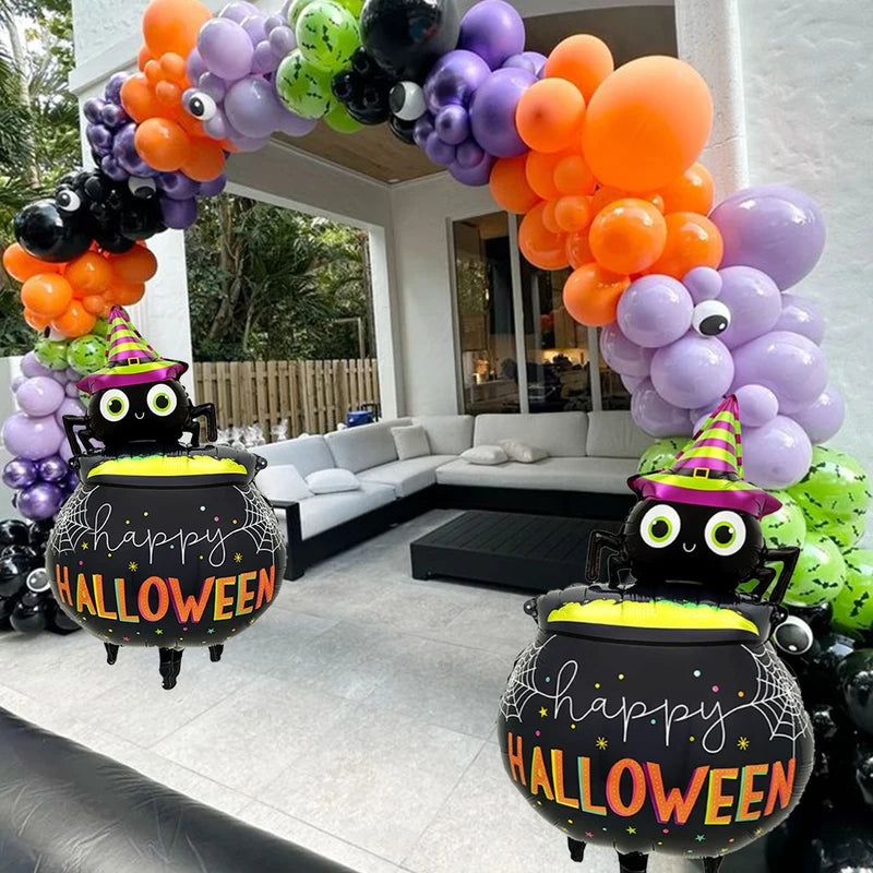 Halloween Spider Themed Balloon for Party Decorations - Pack of 1 or 2