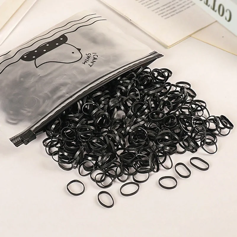 1000 Pcs Children's Elastic Hair Bands No Harm to Hair Hair Accessories