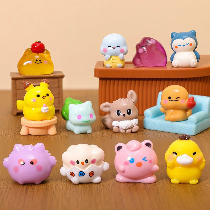 Micro Landscape Doll Ornaments Set - Creative Resin DIY Craft Decorations