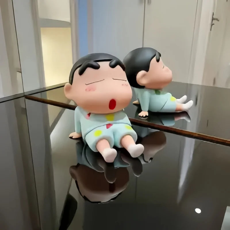 Cute Lazy Person Figure Mobile Phone Stand - Desktop Display Toy for Kids & Collectors