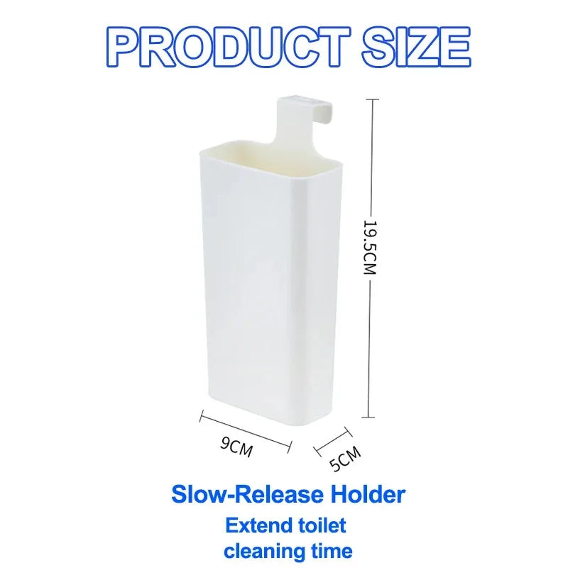 Toilet Bowl Cleaner Buffer Box - Slow-Release Dispenser for Toilet Tanks