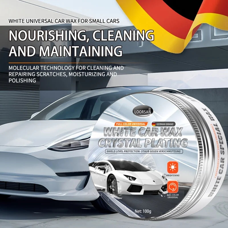 White Car Wax Polisher Waterproof Paint Protection for White Vehicles