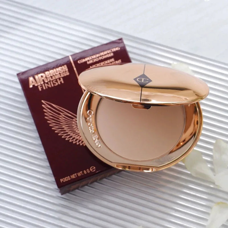 Long Lasting Oil Control Waterproof Face Setting Powder for Women - Compact & Lightweight