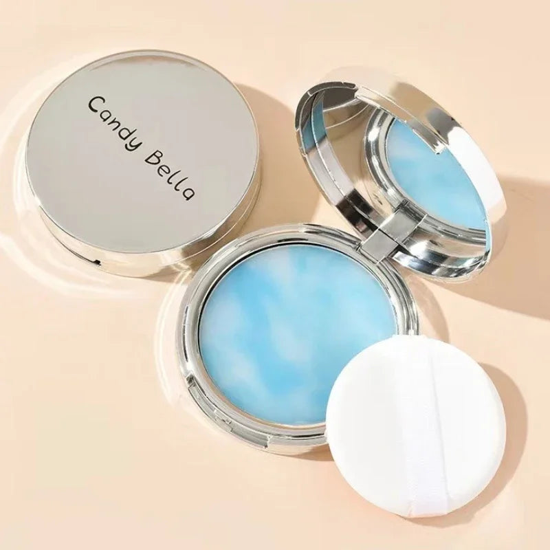 Matte Setting Powder Oil-Control Brightening Face Powder Compact Makeup