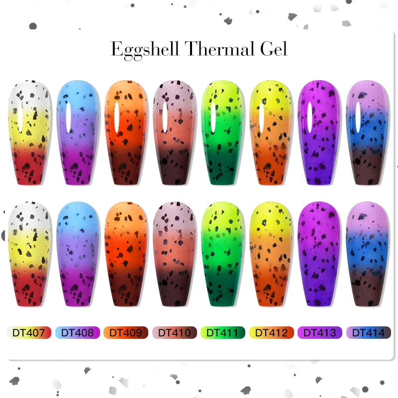 Eggshell Thermal Gel Nail Polish - Temperature Changing Gradient 7ml