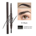 Waterproof Double-Ended Eyebrow Pencil - Long Lasting, Precise, 5 Colors for Women Makeup