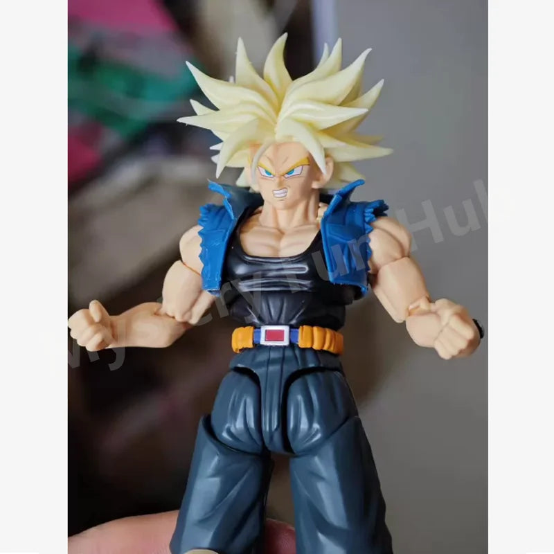 Anime Trunks Vest and Hair Accessory Kit for Future Trunks Cosplay