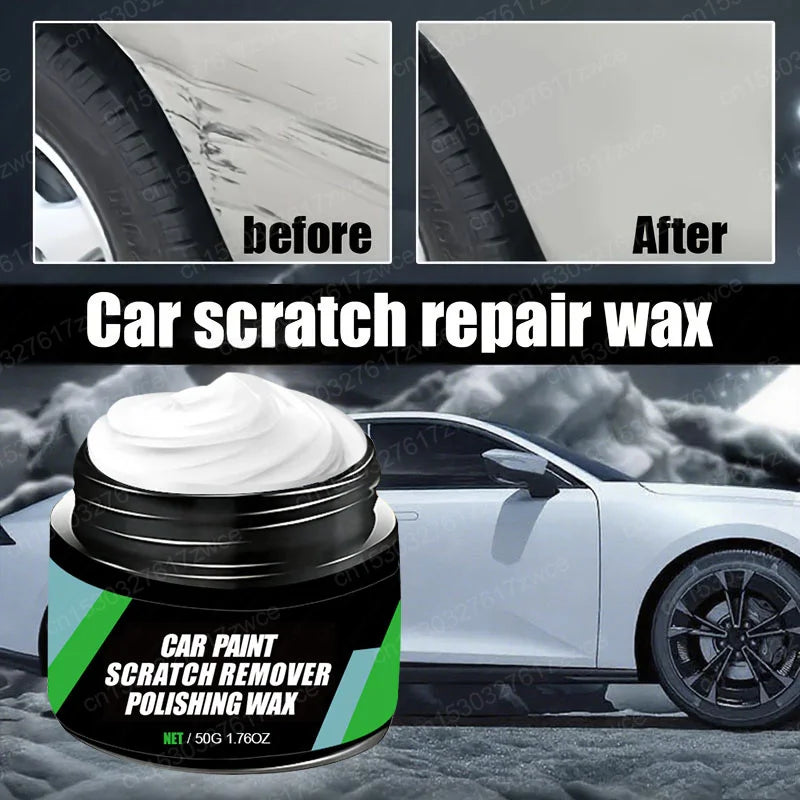 Car Scratch Remover & Polishing Kit - Auto Paint Care & Swirl Repair Tools