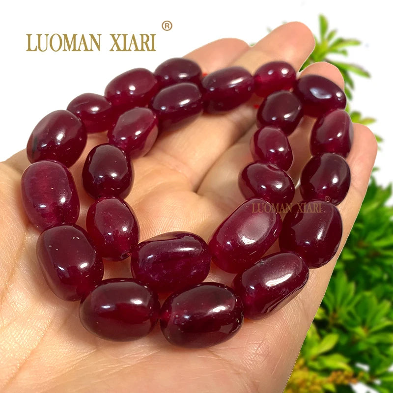 Natural Chalcedony Loose Spacer Beads for Jewelry Making - Irregular Chips