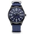 Men's Quartz Military Sports Watch Waterproof Luminous Nylon Leather