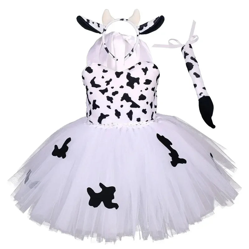 Children's Halloween Animal Cosplay Costume Set for Forest Theme Play