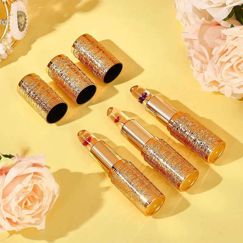 Color-Changing Petal Lipstick for Women Moisturizing Long-Lasting Lip Balm