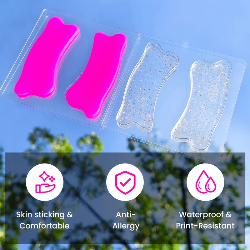 Reusable Silicone Eyelash Pad for Lash Extension - Bear Shaped Eye Makeup Tool