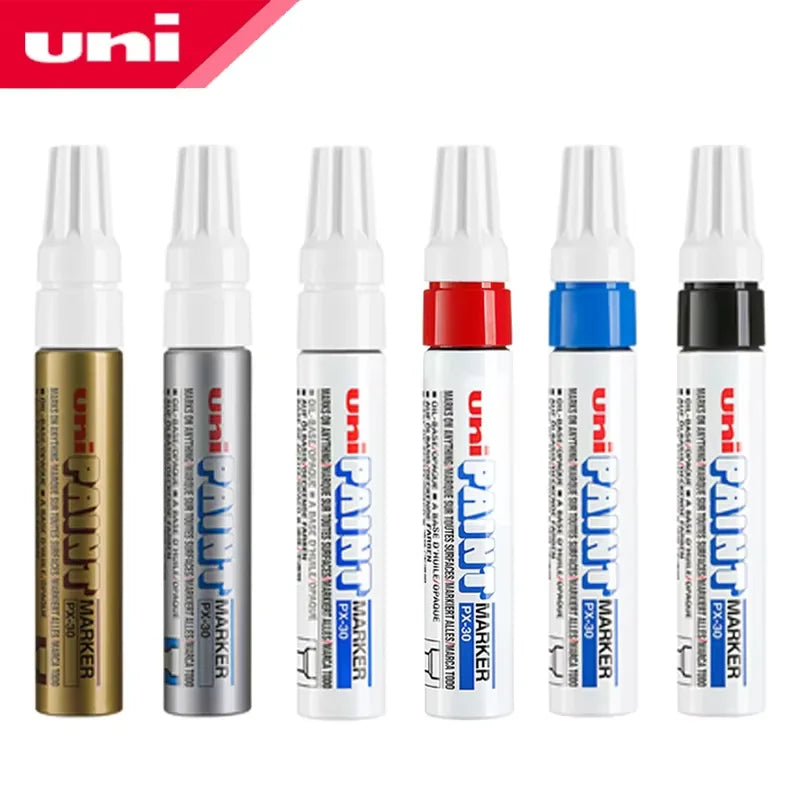 6 Pack Paint Markers Waterproof Oily Permanent Car Scratch Repair Graffiti