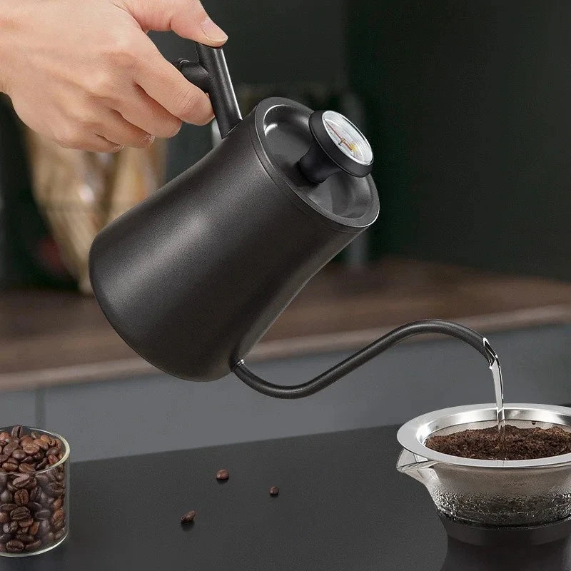 Stainless Steel Coffee Thermometer Probe 0-100°C for Brewing & Milk Frothing