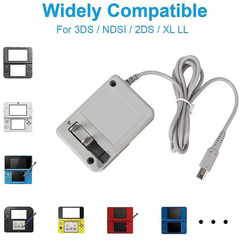 Universal Wall Power Adapter for 3DS, NDSI, 2DS, XL LL - US Plug