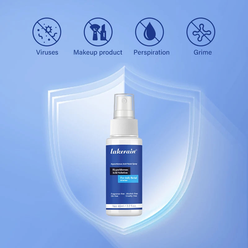 Hypochlorous Acid Facial Mist for Skin Hydration and Calming - 65ml