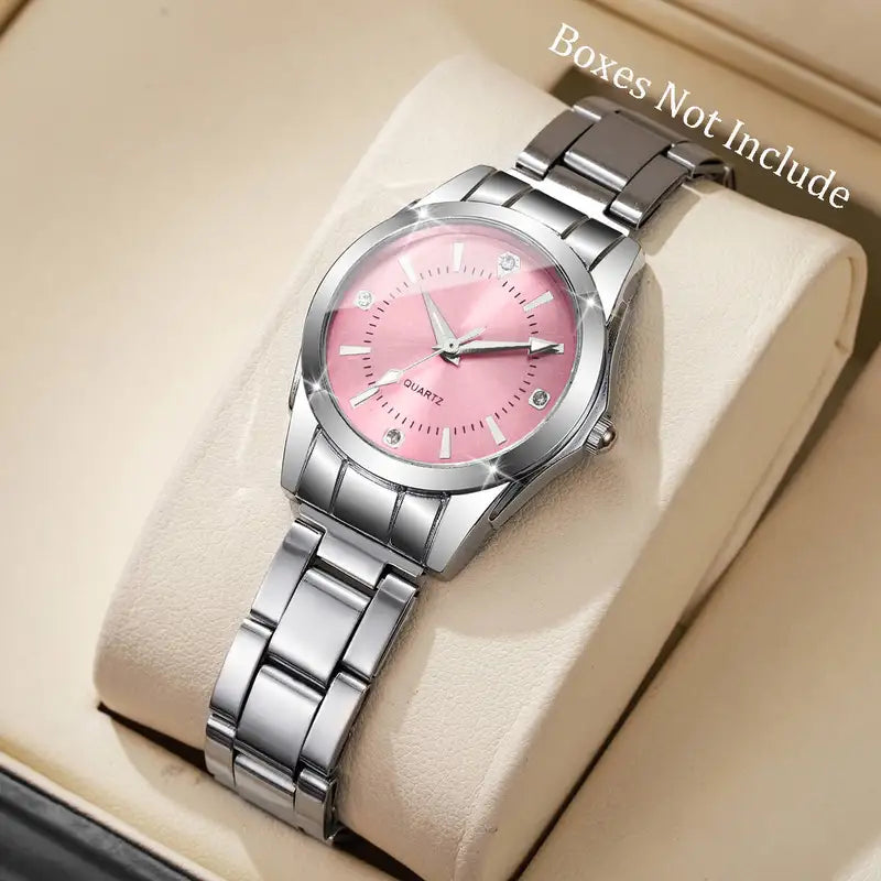 Fashion Rhinestone Women Watches Casual Quartz Wrist Watch - Multiple Colors