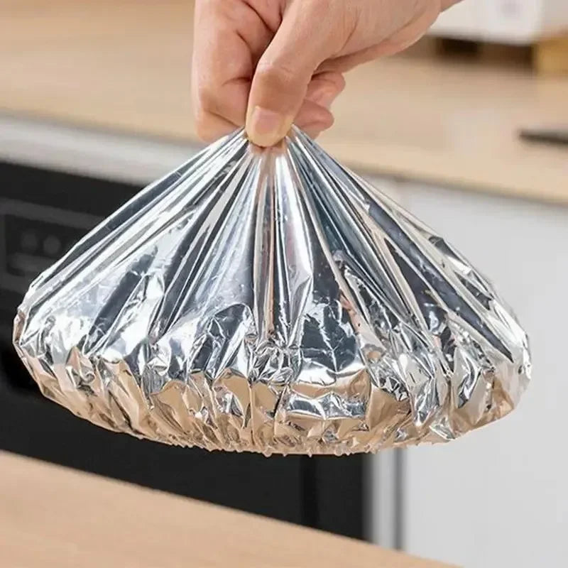Disposable Food Covers with Elastic Edges - Food Wraps for Bowls & Plates, Pack of 10-200
