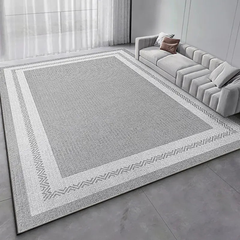 Large Living Room Carpet Light Luxury Area Rug for Sofa Bedroom Floor Mat