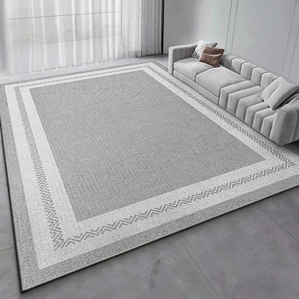 Large Living Room Carpet Light Luxury Area Rug for Sofa Bedroom Floor Mat