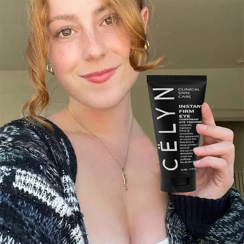 3-Minute Instant Firm Eye Cream for Wrinkles Dark Circles and Eye Bags - Moisturizing Peptide Treatment