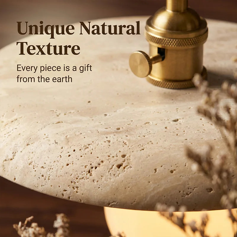 Yellow Cave Stone Ceiling Lamp - Zen Style Corridor & Hallway Light