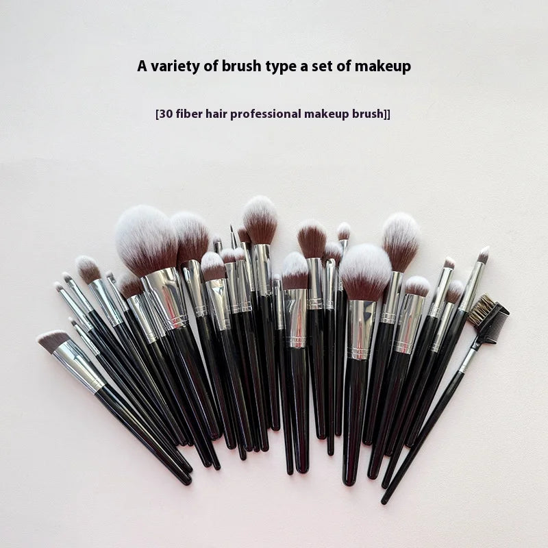 Professional Makeup Brush Set 30PCS Eye Face Cosmetic Tools Kit with Handle Colors