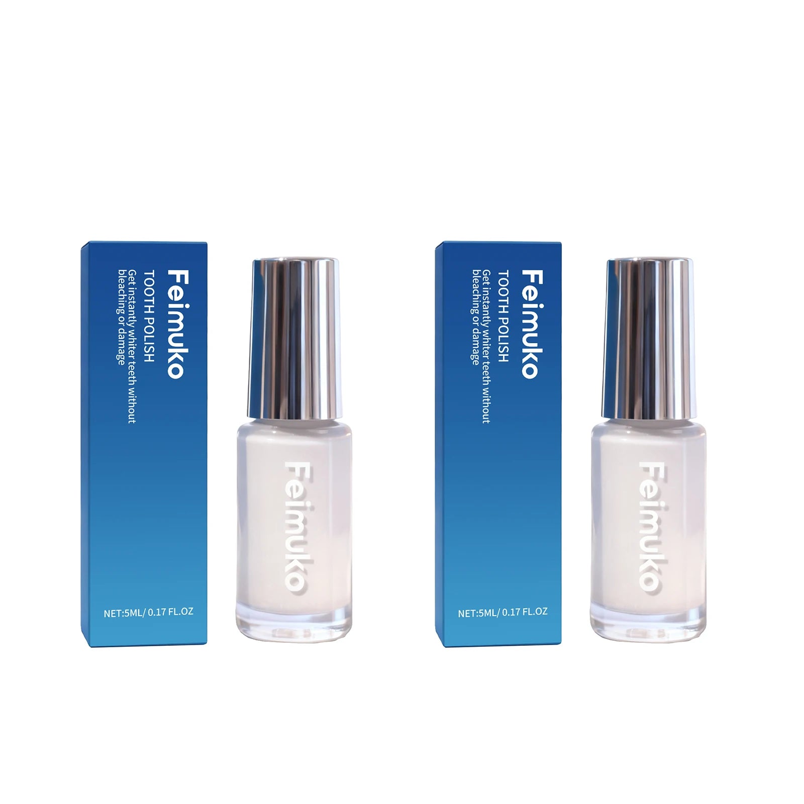 5ml Tooth Whitening Paint for Stain Removal & Brightening - Natural, Long-lasting Oral Care