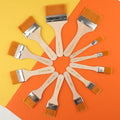 12-Piece Nylon Paint Brush Set for Art, Watercolor & Drawing