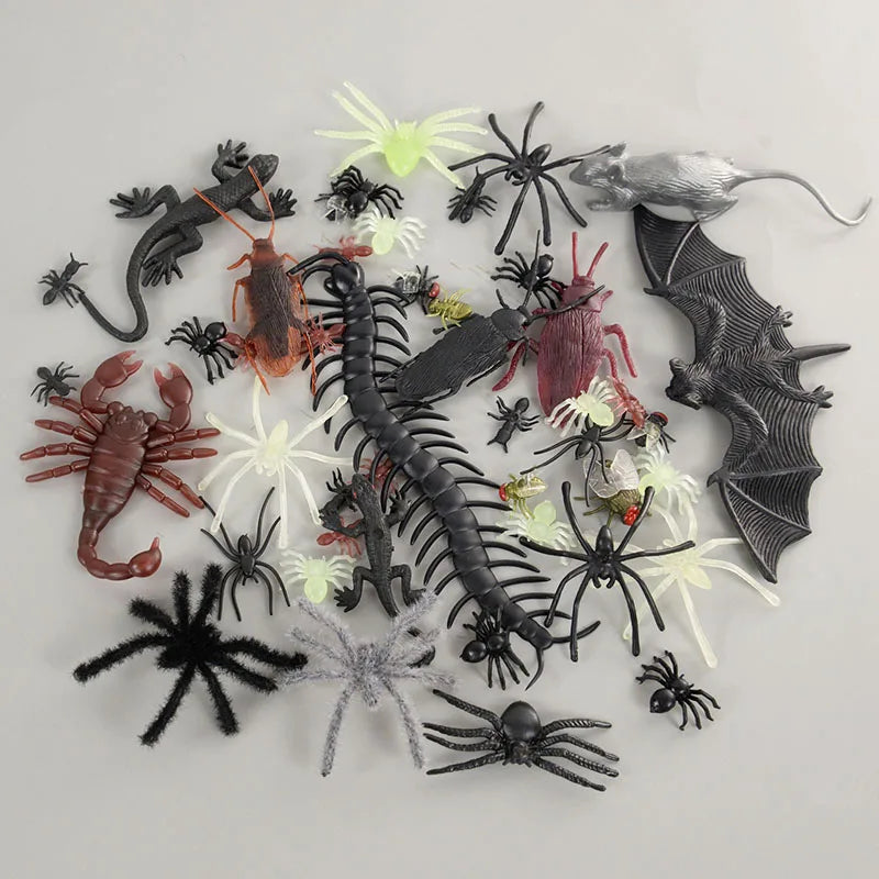 Halloween Scary Insect Bugs Set for Haunted House & Party Decorations