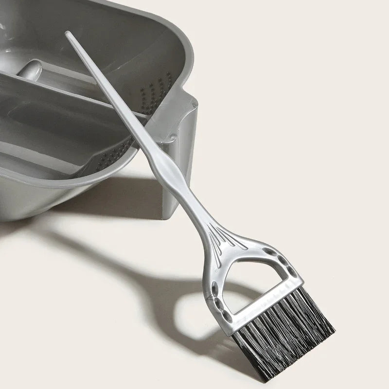 Professional Hair Coloring Dyeing Kit with Mixing Bowls & Tinting Brushes - 2 Piece Salon Tools