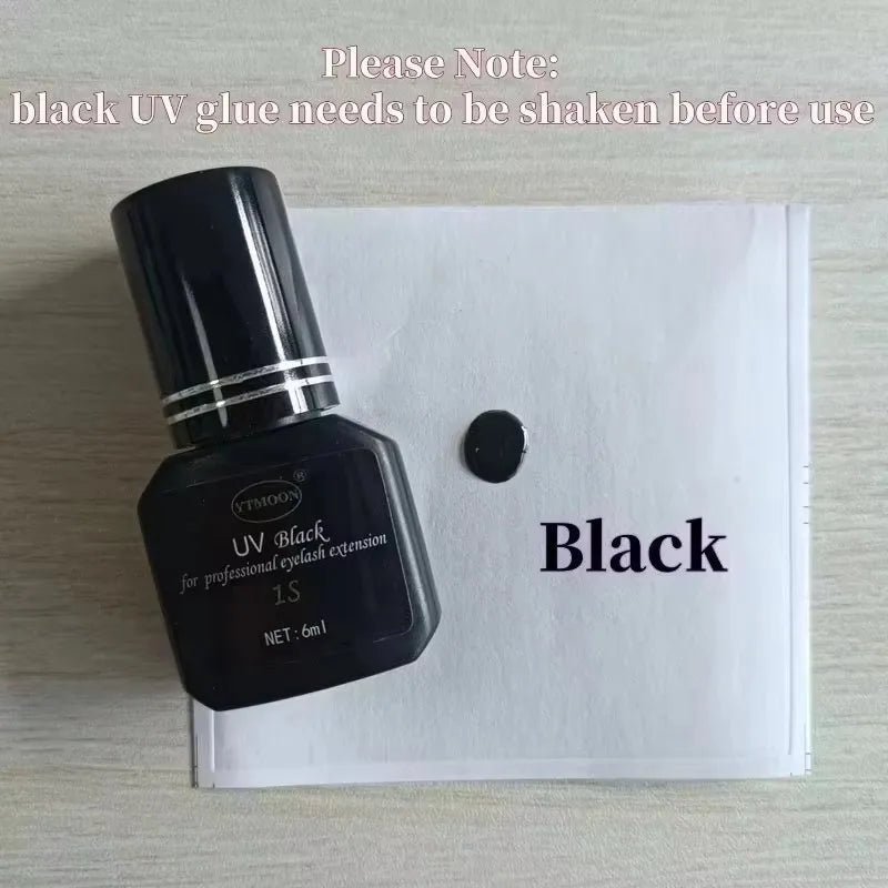 UV Eyelash Glue Gel 6ml Fast-Drying Lash Extension Adhesive with UV Curing