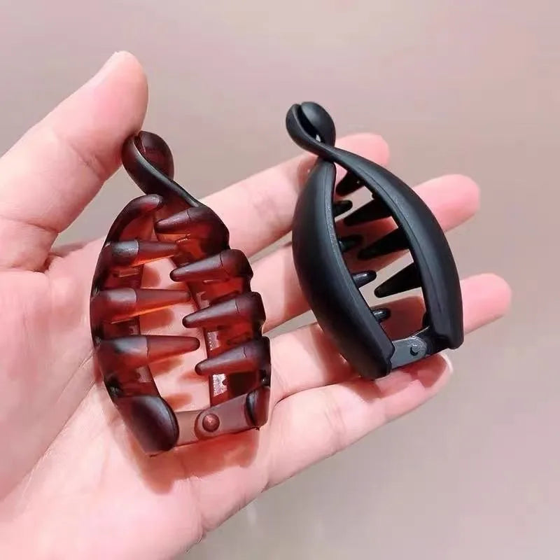 Small Vertical Hair Clips for Women - Elegant Ponytail Twist Hairpins, Multi-Color