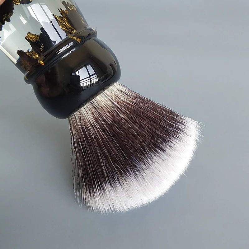 Synthetic Hair Fan Shaving Brush for Men Wet Shaving - G7 Model