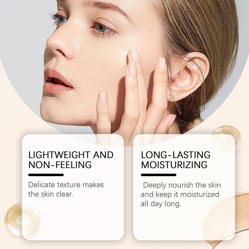 Hydrating Long-Lasting Foundation with Matte Finish - Lightweight & Flawless Skin