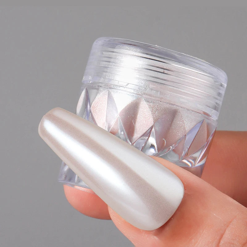 Mirror Nail Powder Set for Chrome & Fairy Pink Effects - Nail Art Decoration